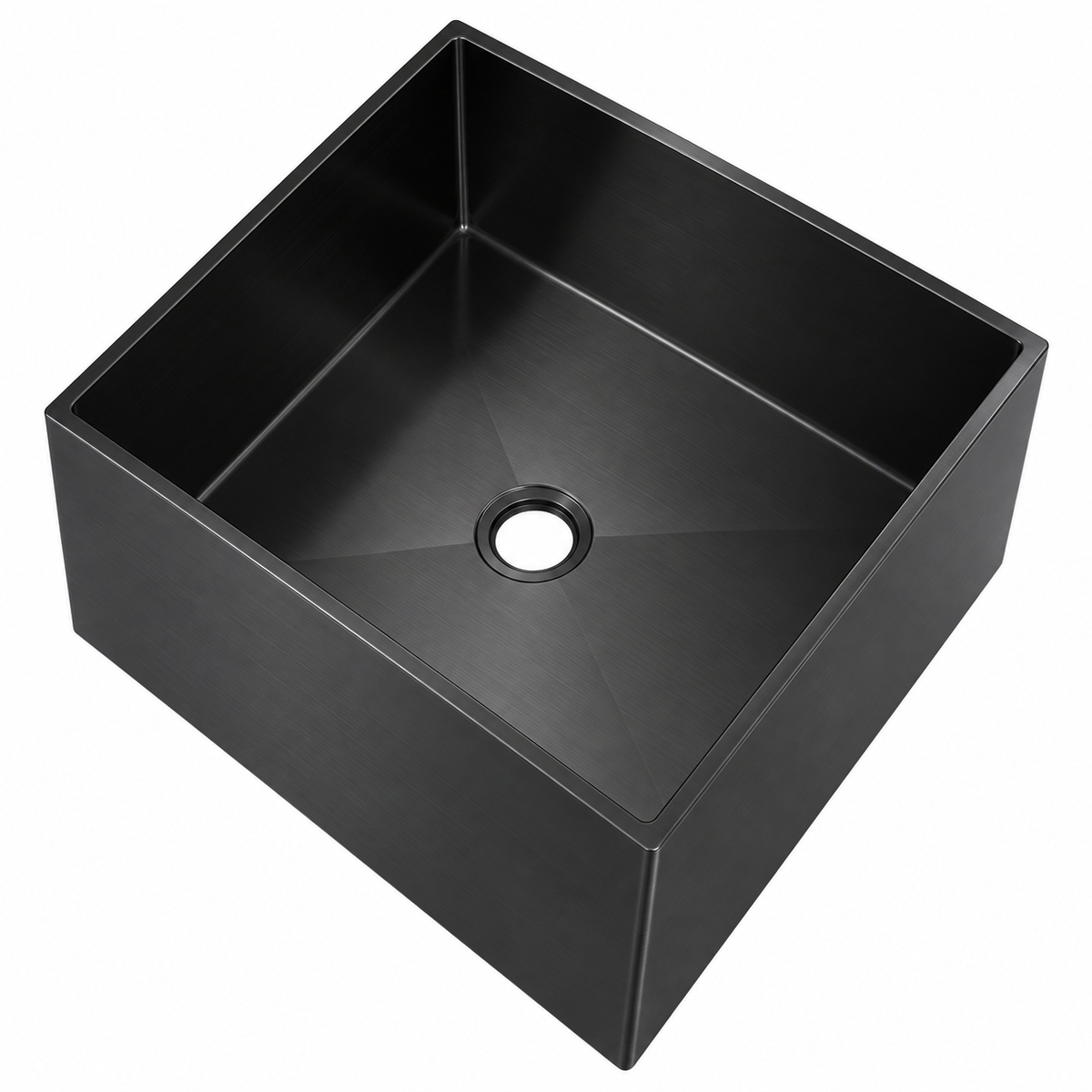Stainless Steel Top-Mount Basin 19" × 15" × 4"